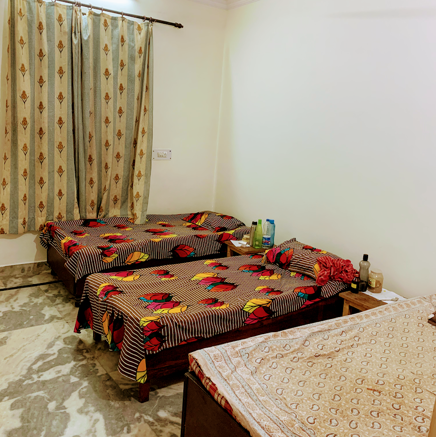 Single occupancy room at Yadav PG